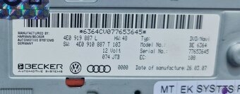 čítačka dvd navigacia Audi A6, A8, Q7 - 3