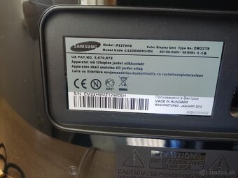 Televízor Samsung, model P2270HD - 3