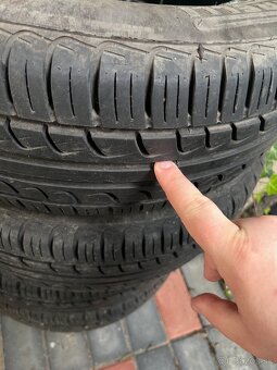 Predám 2 sady pneumatýk 185/65 R14 za symbolickú cenu - 3