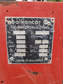 Vysokozdvižný vozík Balcancar 2,5t - 3