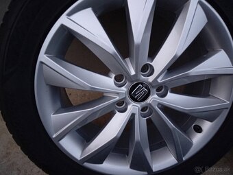 17"5x112 ET 45....215/55 R17 Seat Ateca zimná sada - 3