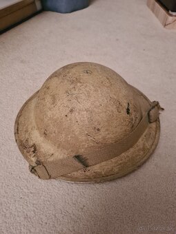 Britská Helma, WW2, Vojenské, Militárie, Afrikakorps - 3