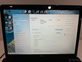 17” notebook HP COMPAQ 6830s, OFFICE + ESET, výborný stav - 3