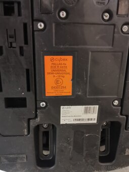 Autosedačka Cybex pallas fix ece r44 04 - 3