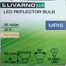 LED žiarovky LIVARNO LUX MR16 - 3