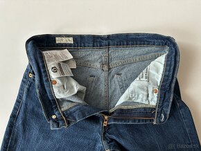 Pánske,kvalitné džínsy LEVIS model 511- veľkosť 31/32 - 3