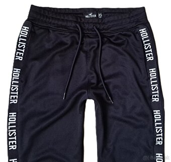 Pánske slim tepláky zn. Hollister, veľ. XS/S - čierne - 3