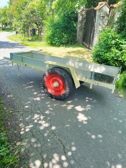 Predám vlečka, vozík príves za traktor Zetor malotraktor - 3