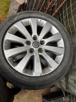 Hliníkové disky 225/50r 17 opel - 3