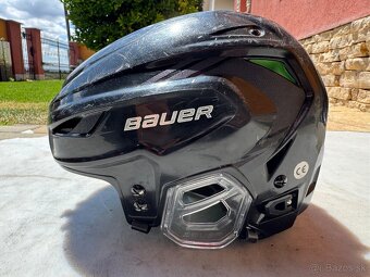 BAUER Hyperlite hokejová prilba – veľkosť S/M (54–59 cm) - 3