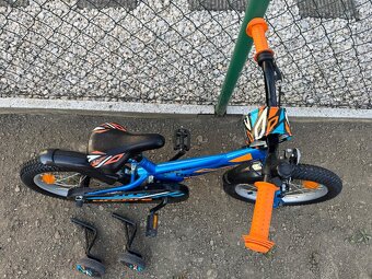 Predám zachovali, plne funkčný detsky bicykel o veľkosti 16 - 3