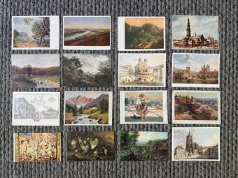 Pohľadnice obrazy, ilustrácie, folklór, príroda a iné 106ks - 3