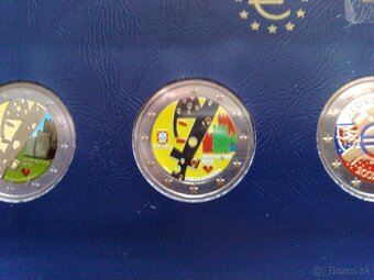 2 euro mince farebné - 3
