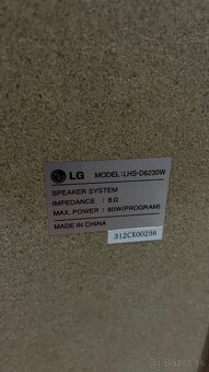Subwoofer z domaceho kina LG - 3