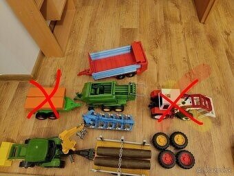 BRUDER, Bruder traktor+ príslušenstvo - 3