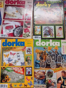 Časopisy Dorka, a vyšívanie - 3