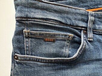 Nové,pánske džínsy HUGO BOSS - ORANGE 36/32 - 3
