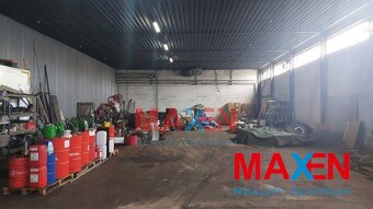 Skladový a výrobný priestor 413 m2 v priemyselnom areáli Koš - 3