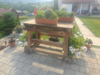 starý stôl z cinkulárky - 3