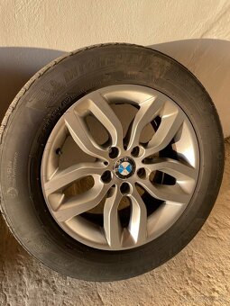 Alu Sada = 5x120 =orig. BMW= zimne pneu =245/55 R17 - 3
