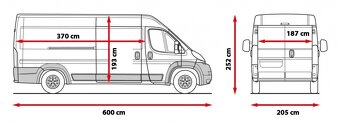 Prenájom dodávky Fiat Ducato & Citroen Jumper - 3