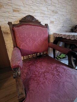 Kreslá z obdobia neorenesancie - 3