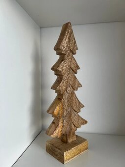 Drevený stromček - dekorácia - 3