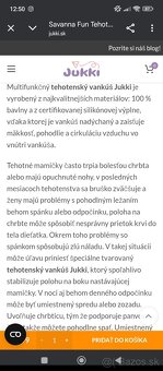 Multifunkčný tehotenský/kojenecký vankúš - 3