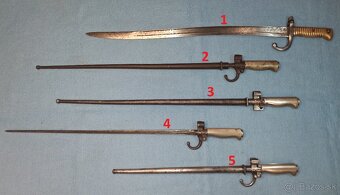 francúzske bajonety bodáky - 3