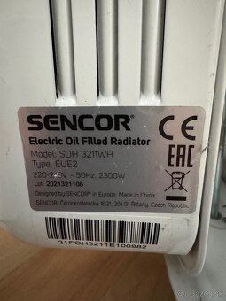 Elektricky radiátor Sencor - 3