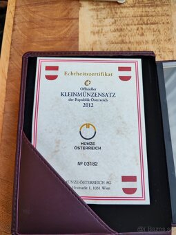 Rakúsko proof set 2012 – euromince - 3