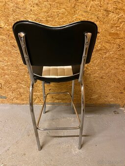 Vintage barová stolička - 3