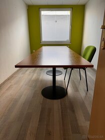 Kancelársky nábytok čerešňa - stôl, skrinka, rohová skrinka - 3