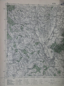 Mapa Nitra a okolie r. 1928, Ludanice, Ripňany, Obdokovce, - 3