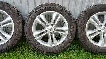 Letná sada originál Nissan Qashqai, 5x114,3 R17 - 3
