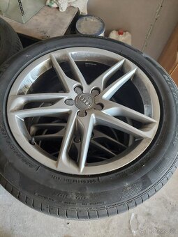 Original audi disky s letnymi pneu R19 - 3