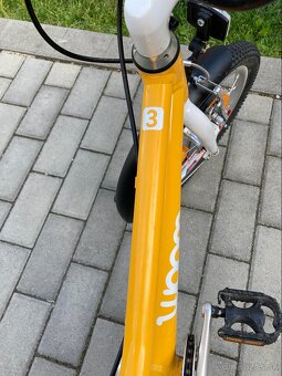 Kvalitný ultraľahký detský bicykel WOOM 3 (16') - 3