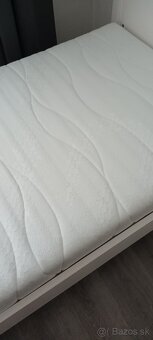Ikea hemnes bielo morena postel+rost+matrac - 3