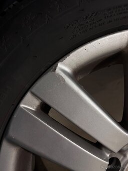 Originál VW disky R16 + zimné Dunlop Winter Sport 5 (215/60) - 3