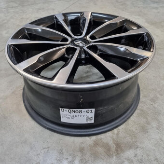 Hliníkové Hyundai disky 5x114.3 R17 7,5J ET46 - 3