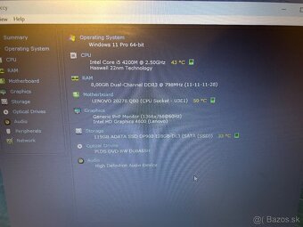 Lenovo B5400 s Intel i5,8gb ram,SSD a 15,6"HD LCD - 3