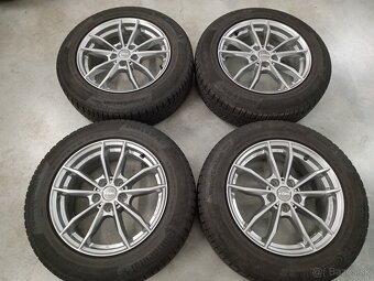 4ks zimne ALU 5x112 R17 7J ET40 RIAL TIGUAN KODIAQ TARRACO - 3