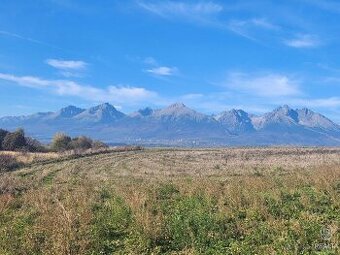 Investičná príležitosť pod Tatrami: Stavebné pozemky v PP - 3