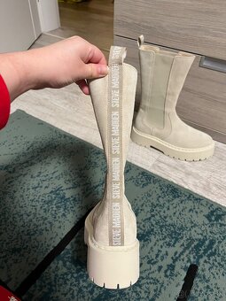 Nové vysoké Chelsea čižmy Steve Madden - 3