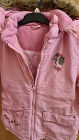 Dievčenská bunda na zimu veľ. 140 - 3