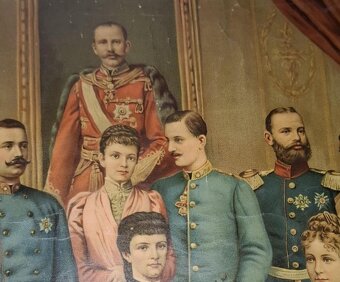 RU_cisár FJ s rodinou_2 párové obrazy - 3