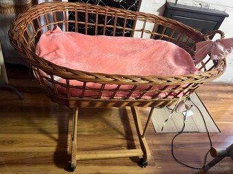 Detská prútená postielka - 3