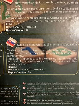 Retro spoločenská hra Rummy Champion - 3