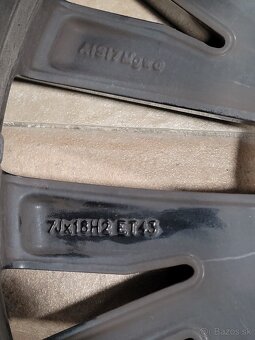 Alu disky 5x112 R18 et 43 Orginal VW - 3