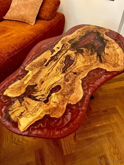 Olivový konferenčný stôl - 3